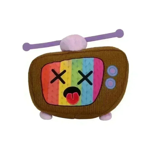Unisex Ami Amist Plush Toy Jumbo Brown‎ Rainbow - Picture 3 of 5
